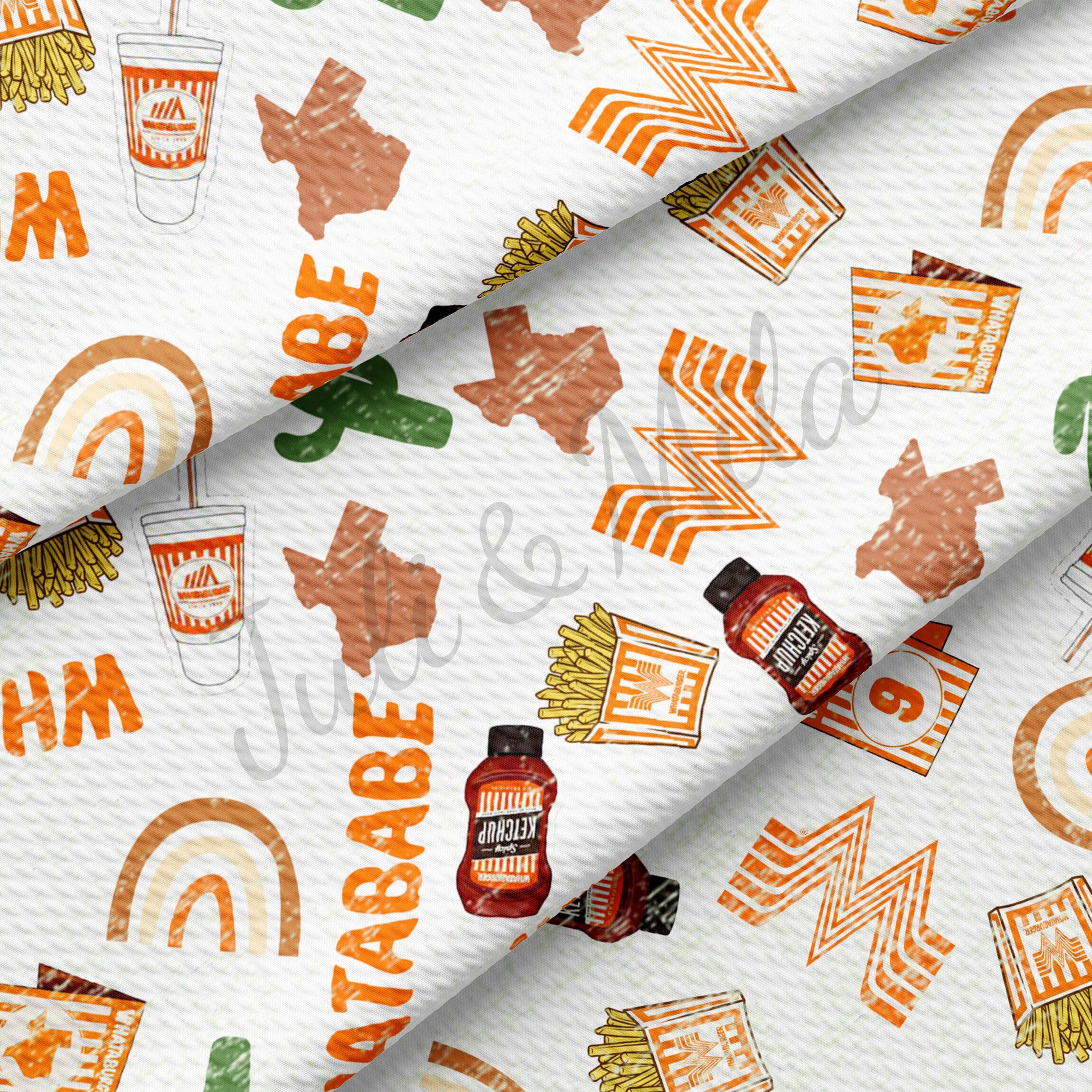 Whataburger Bullet Fabric AA230 – Fabric4ever