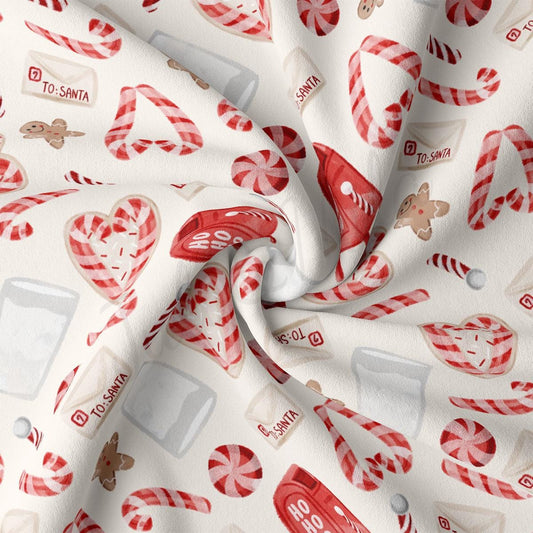 a close up of a candy cane pattern on a white background