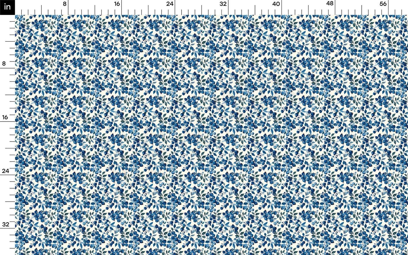 a blue and white pattern on a white background