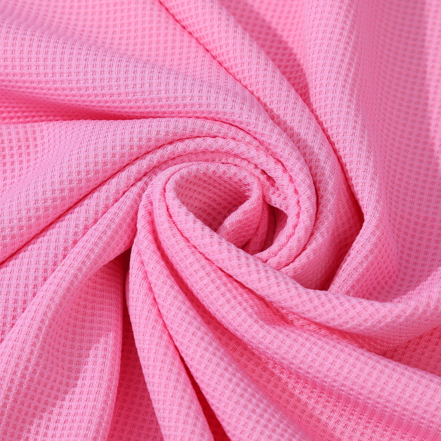 Waffle Stretchy Polyester Fabric 250 GSM