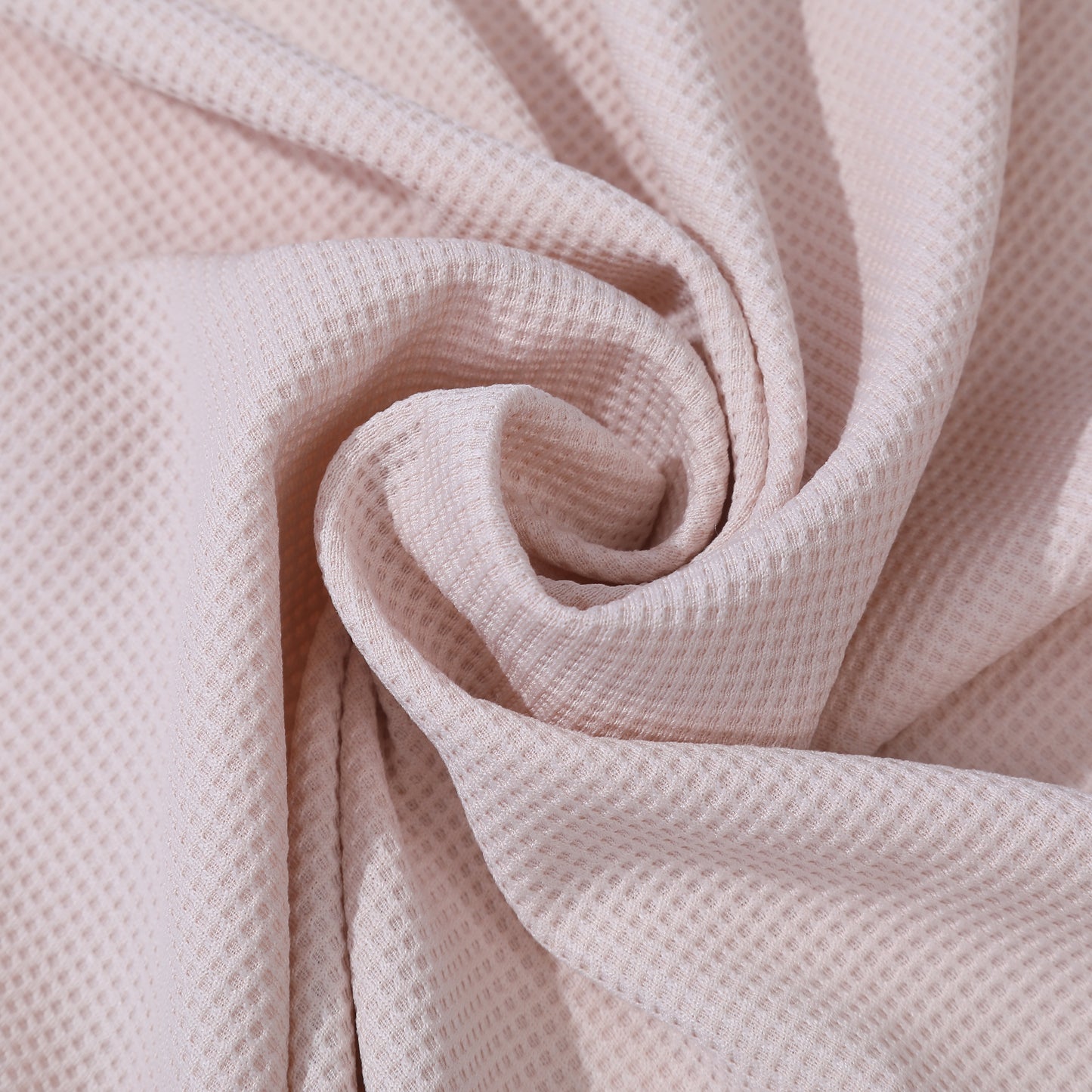 Waffle Stretchy Polyester Fabric 250 GSM