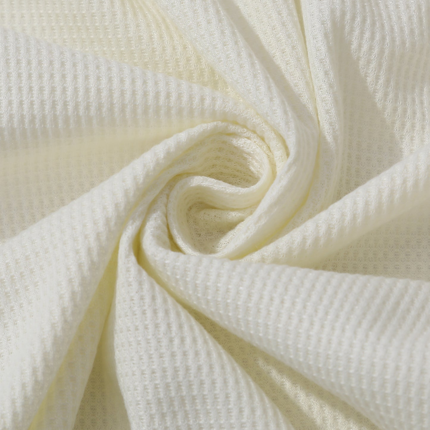 Waffle Stretchy Polyester Fabric 220 GSM