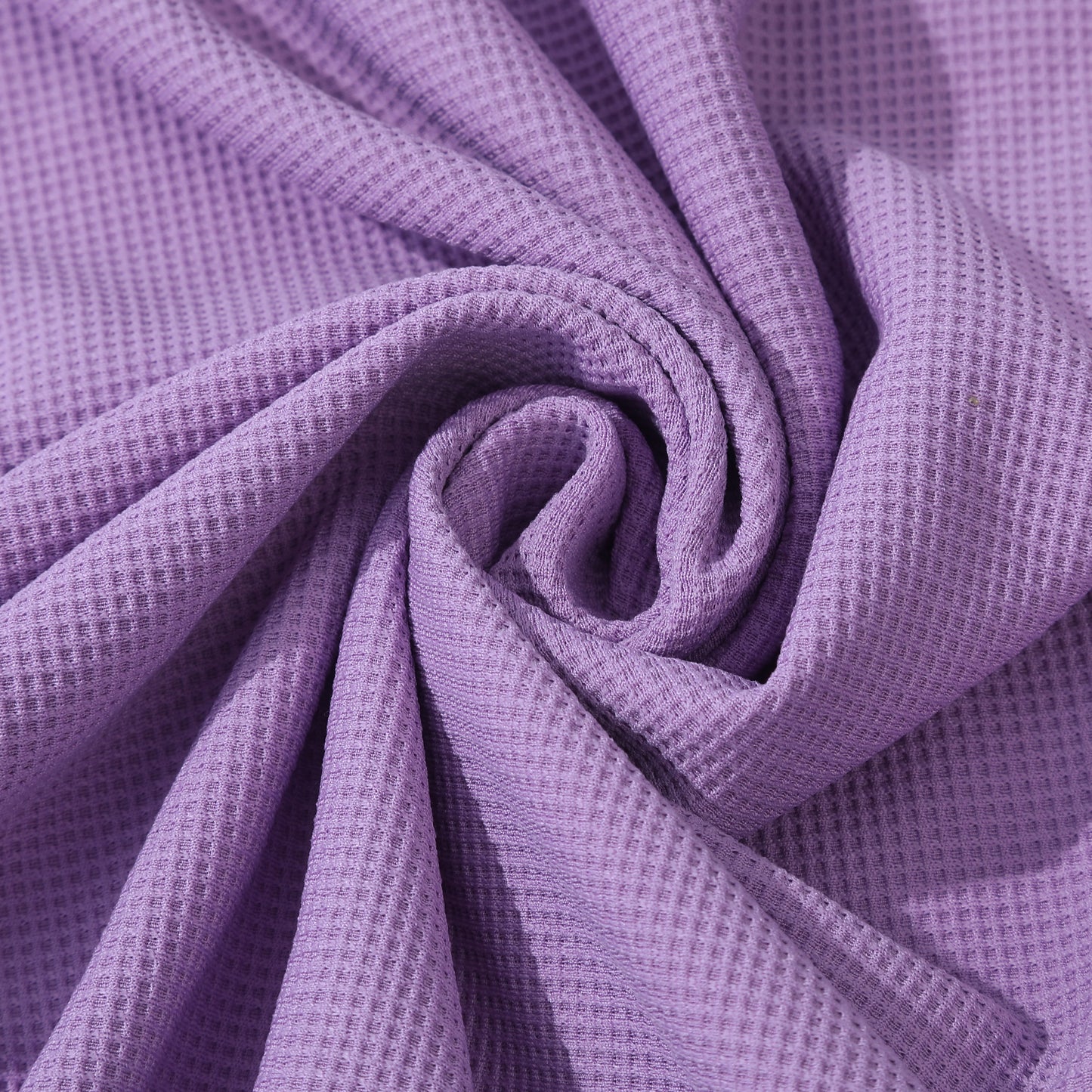 Waffle Stretchy Polyester Fabric 250 GSM