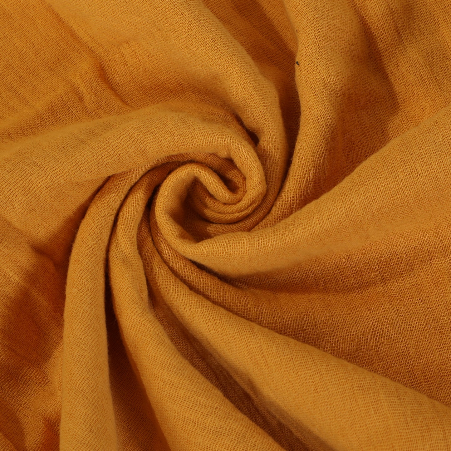 Mustard Double Gauze Muslin Fabric