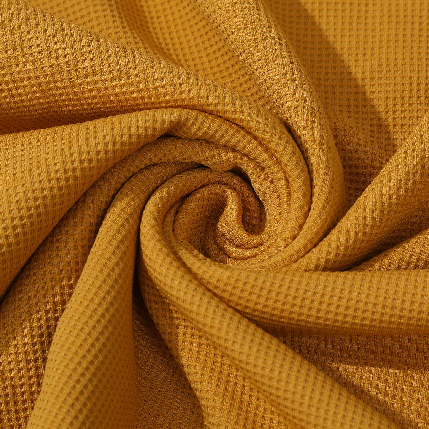 Waffle Stretchy Polyester Fabric 250 GSM