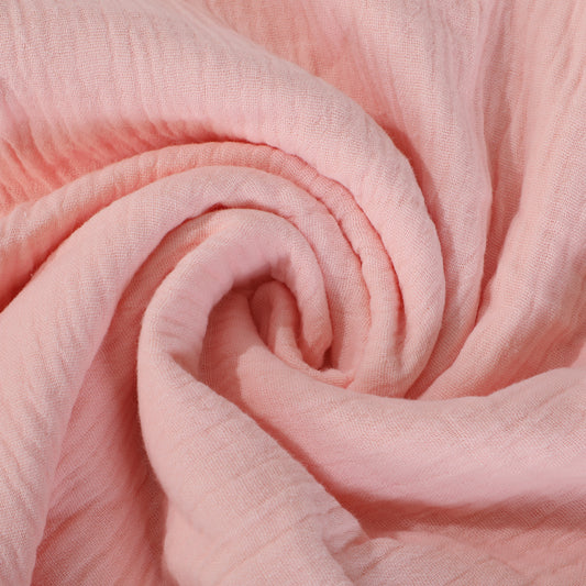 Orchid Pink Double Gauze Muslin Fabric