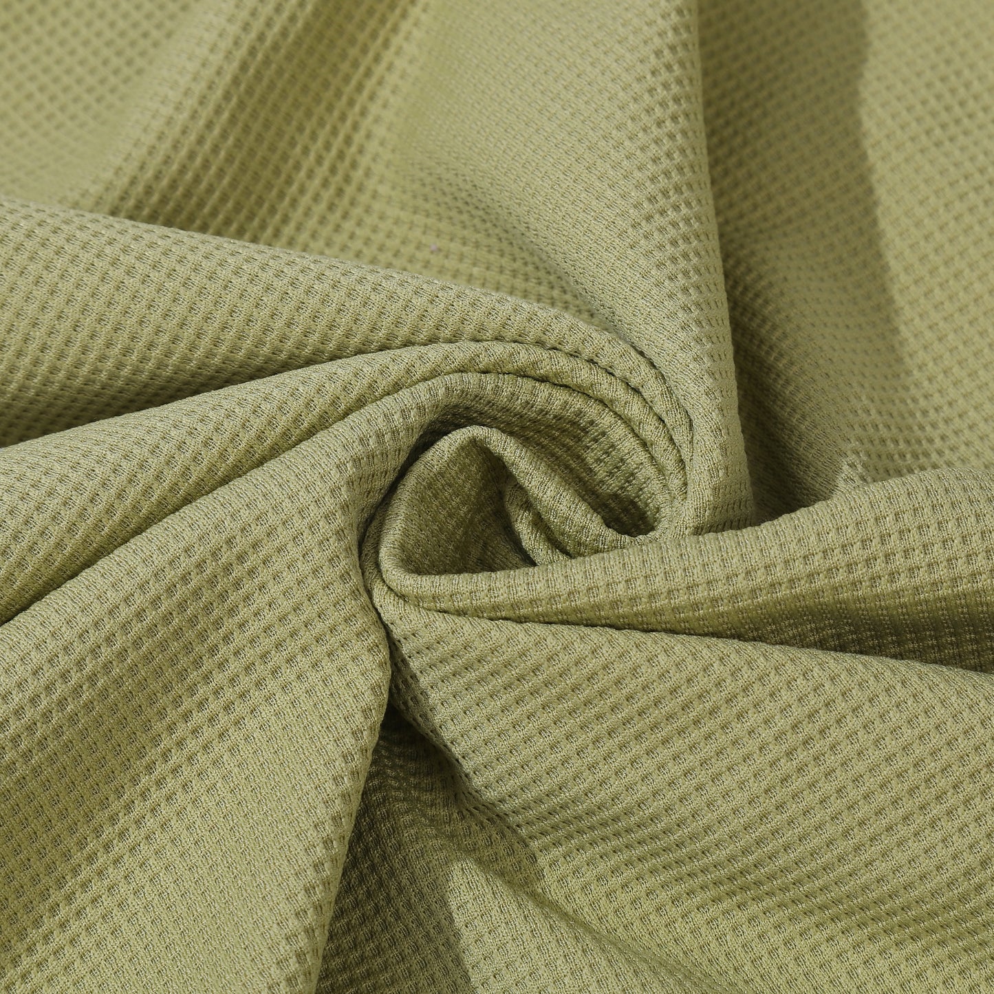 Waffle Stretchy Polyester Fabric 250 GSM