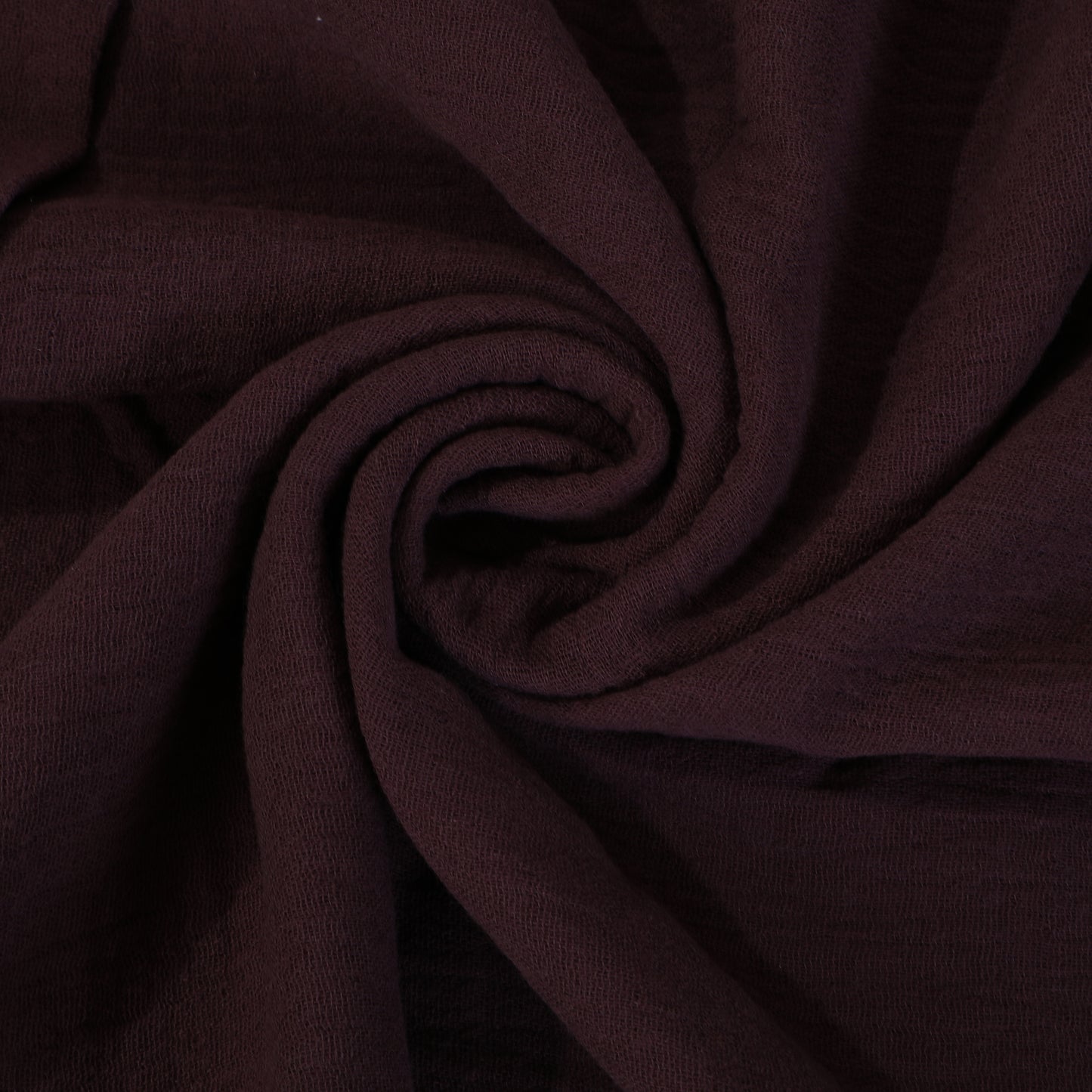 Plum Double Gauze Muslin Fabric