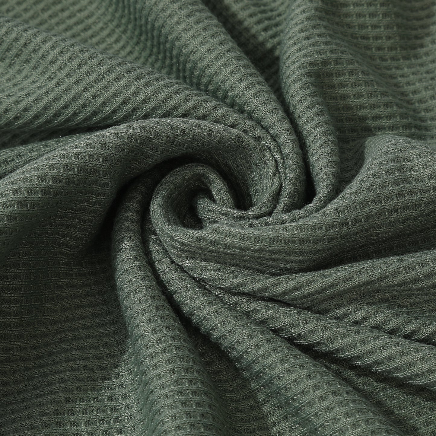 Waffle Stretchy Polyester Fabric 220 GSM