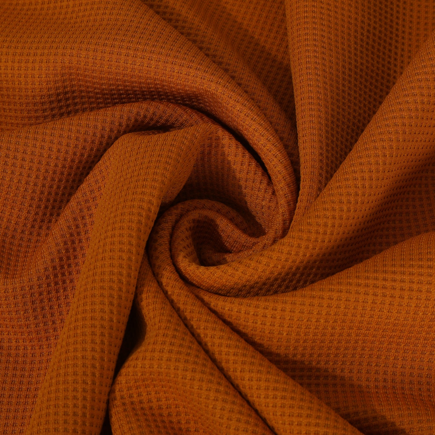 Waffle Stretchy Polyester Fabric 250 GSM