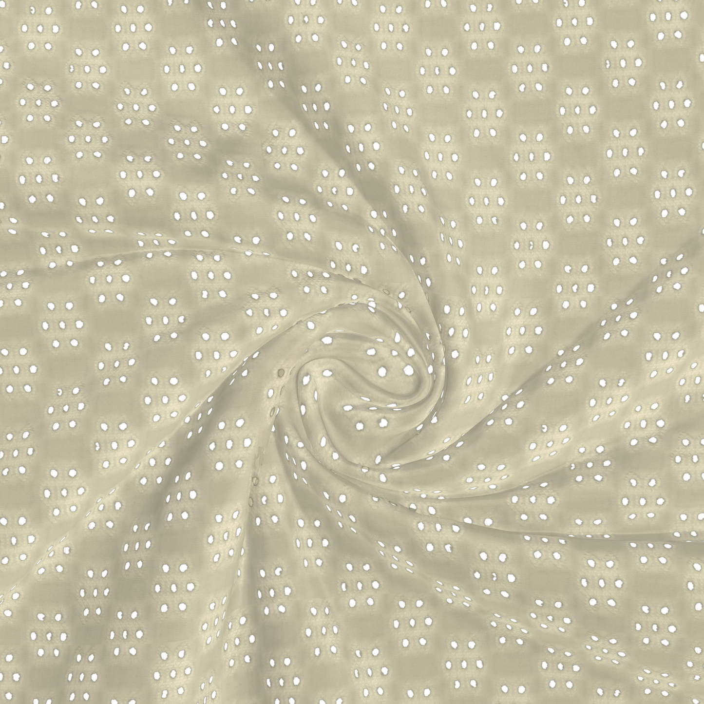 Eyelet Fabric - Pistachio