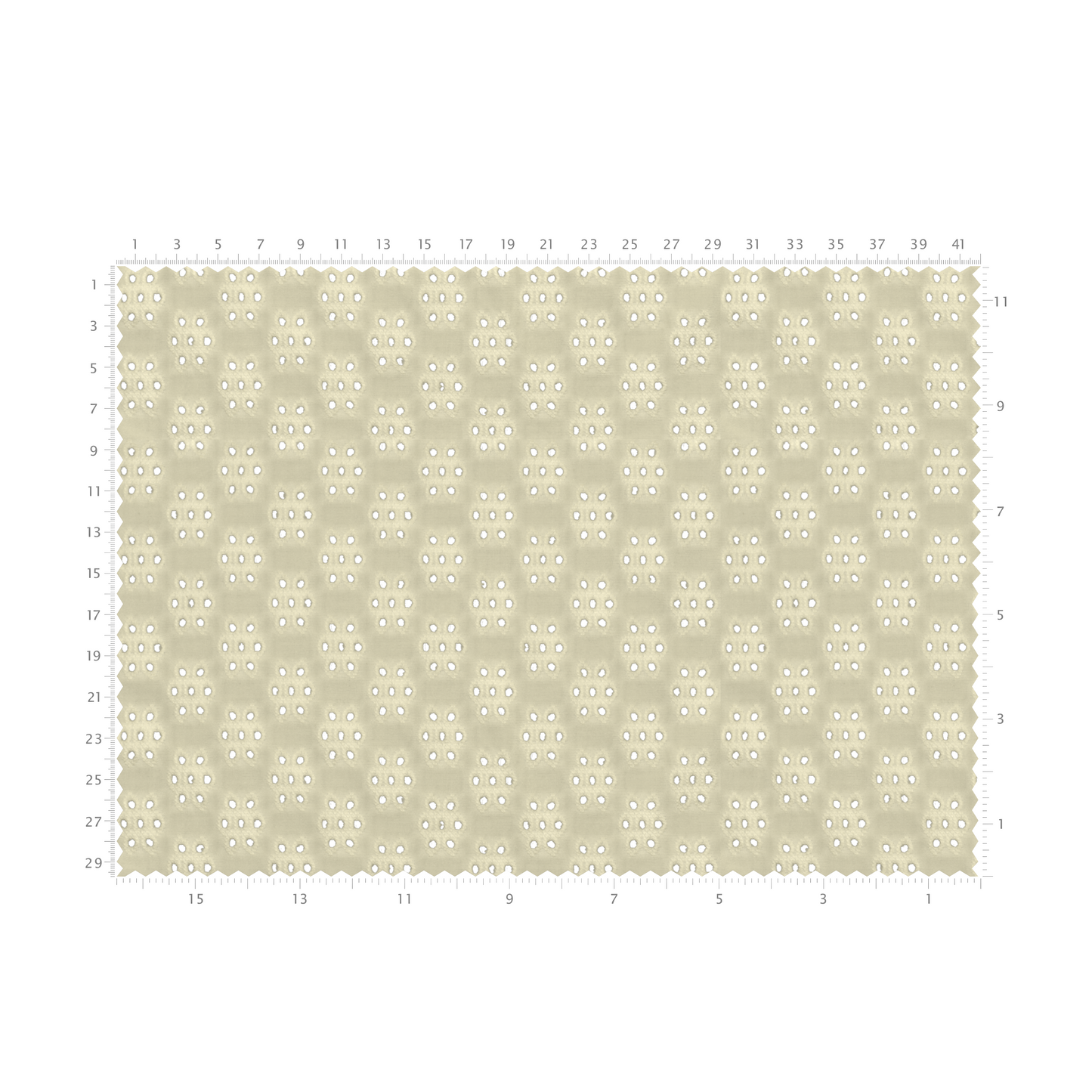 Eyelet Fabric - Pistachio