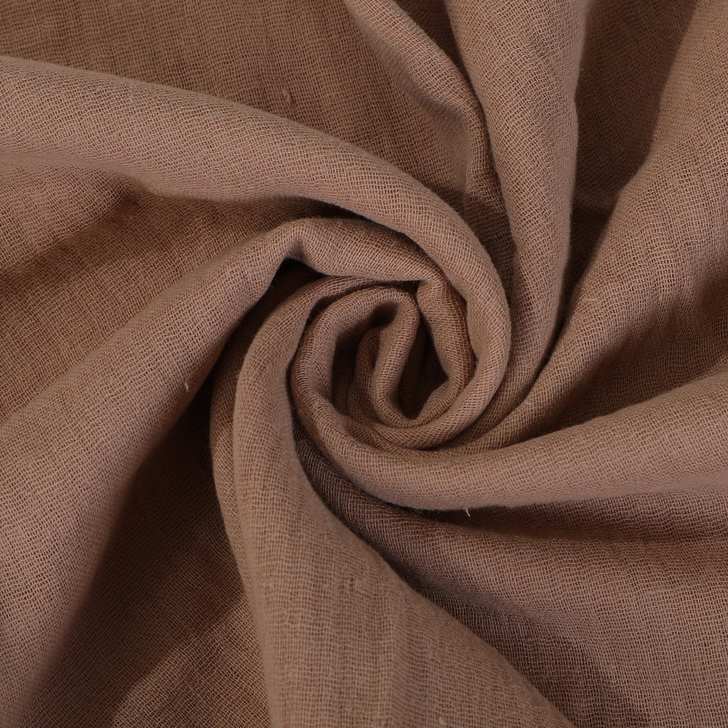 Tan Double Gauze Muslin Fabric