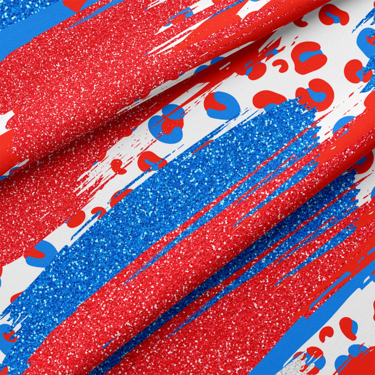 DBP Fabric Double Brushed Polyester Fabric by the Yard DBP Jersey Stretchy Soft Polyester Stretch Fabric DBP2740 4th of July Patriotic