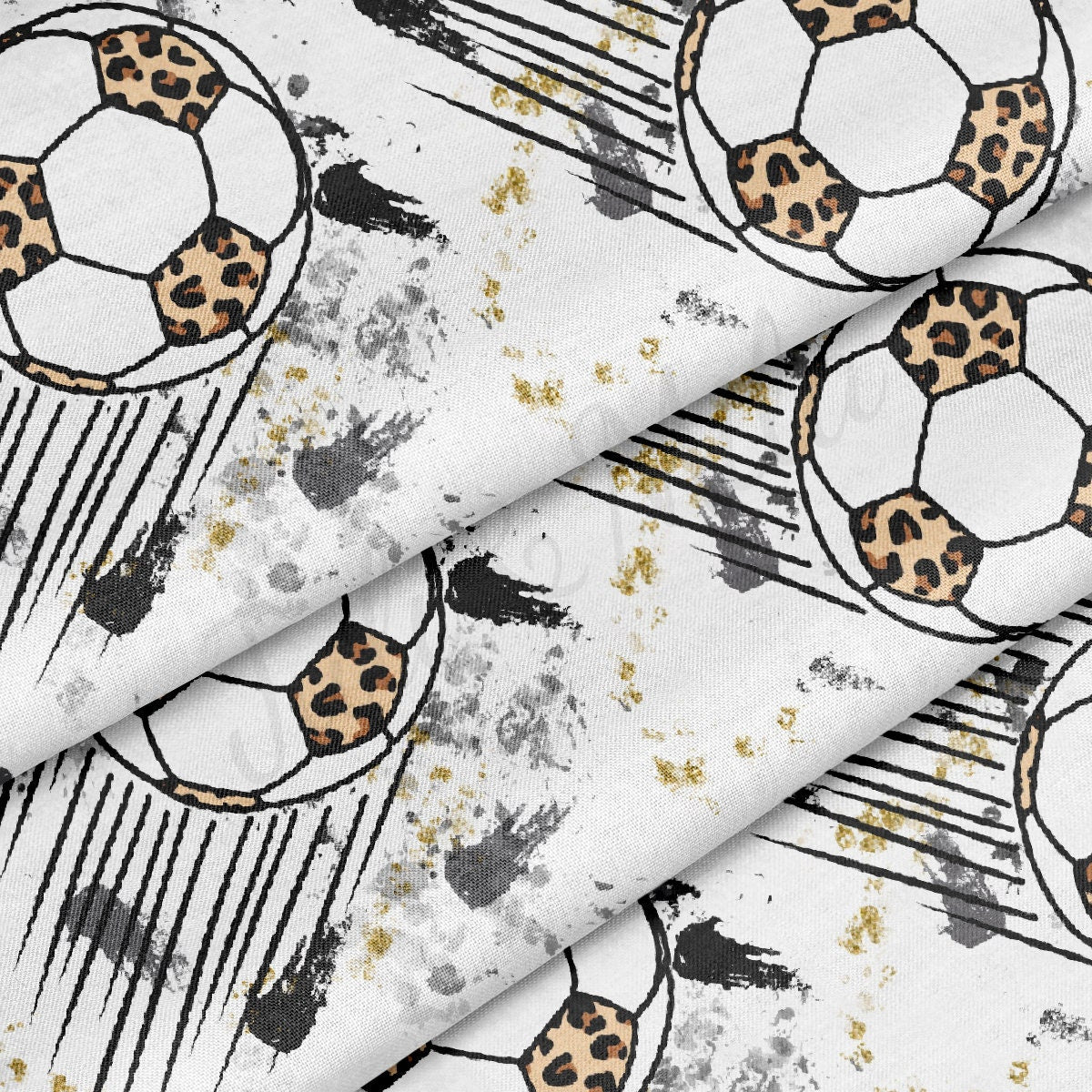 100% Cotton Fabric CTN2702 Soccer