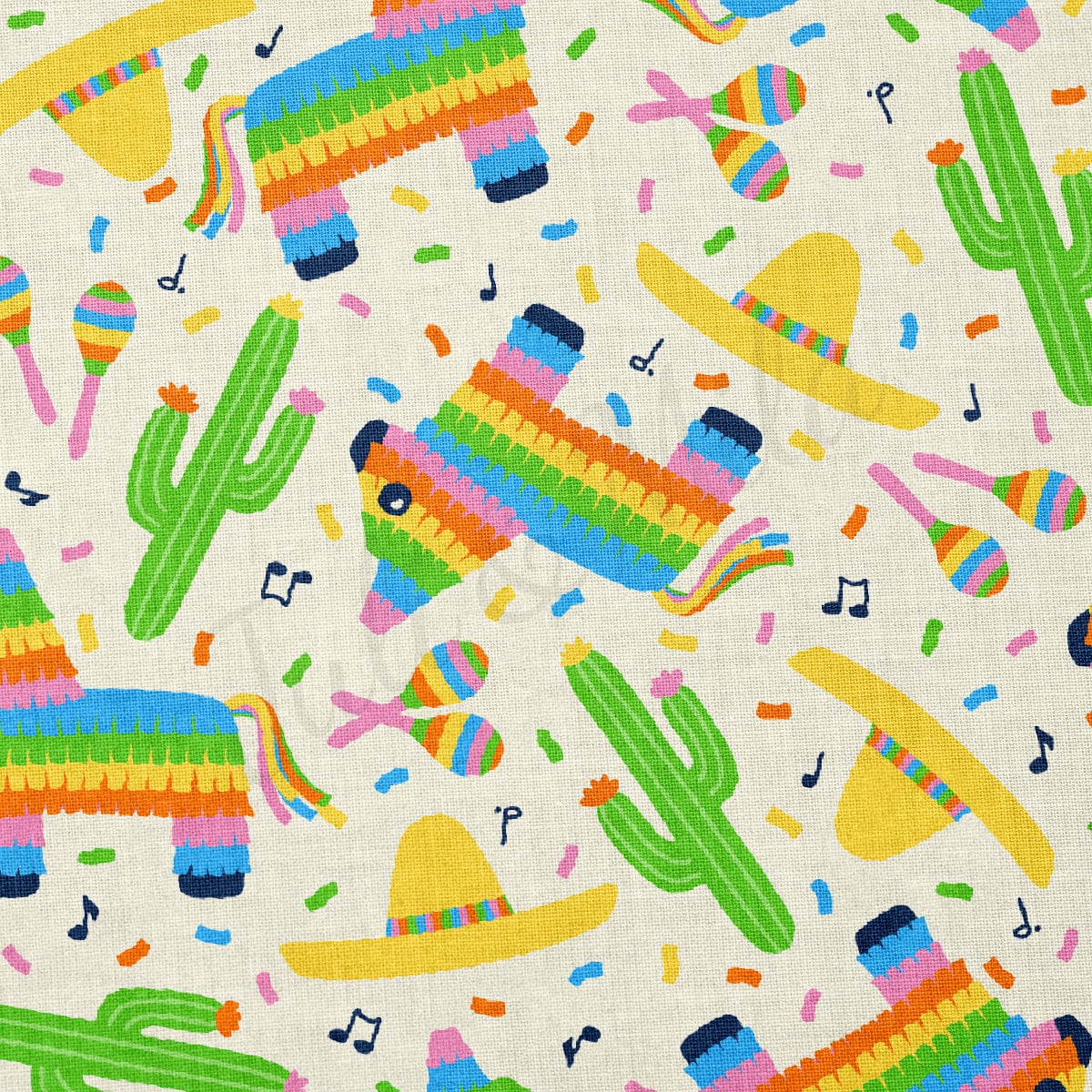 100% Cotton Fabric CTN2708 Cinco De Mayo