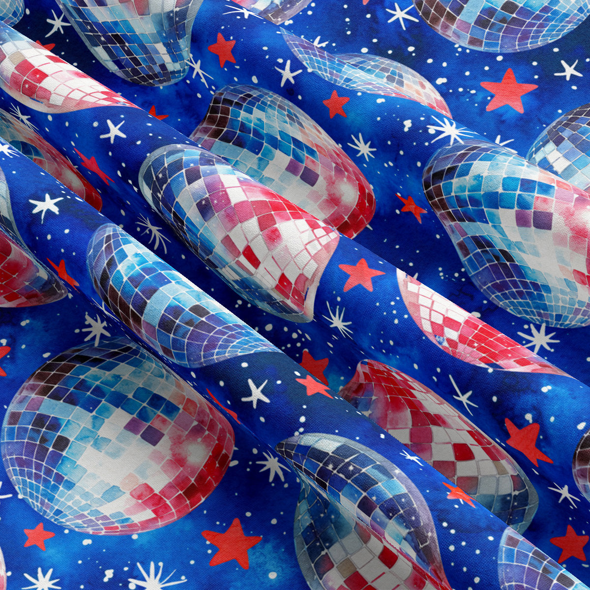 DBP Fabric Double Brushed Polyester Fabric by the Yard DBP Jersey Stretchy Soft Polyester Stretch Fabric DBP2744 4th of July Patriotic