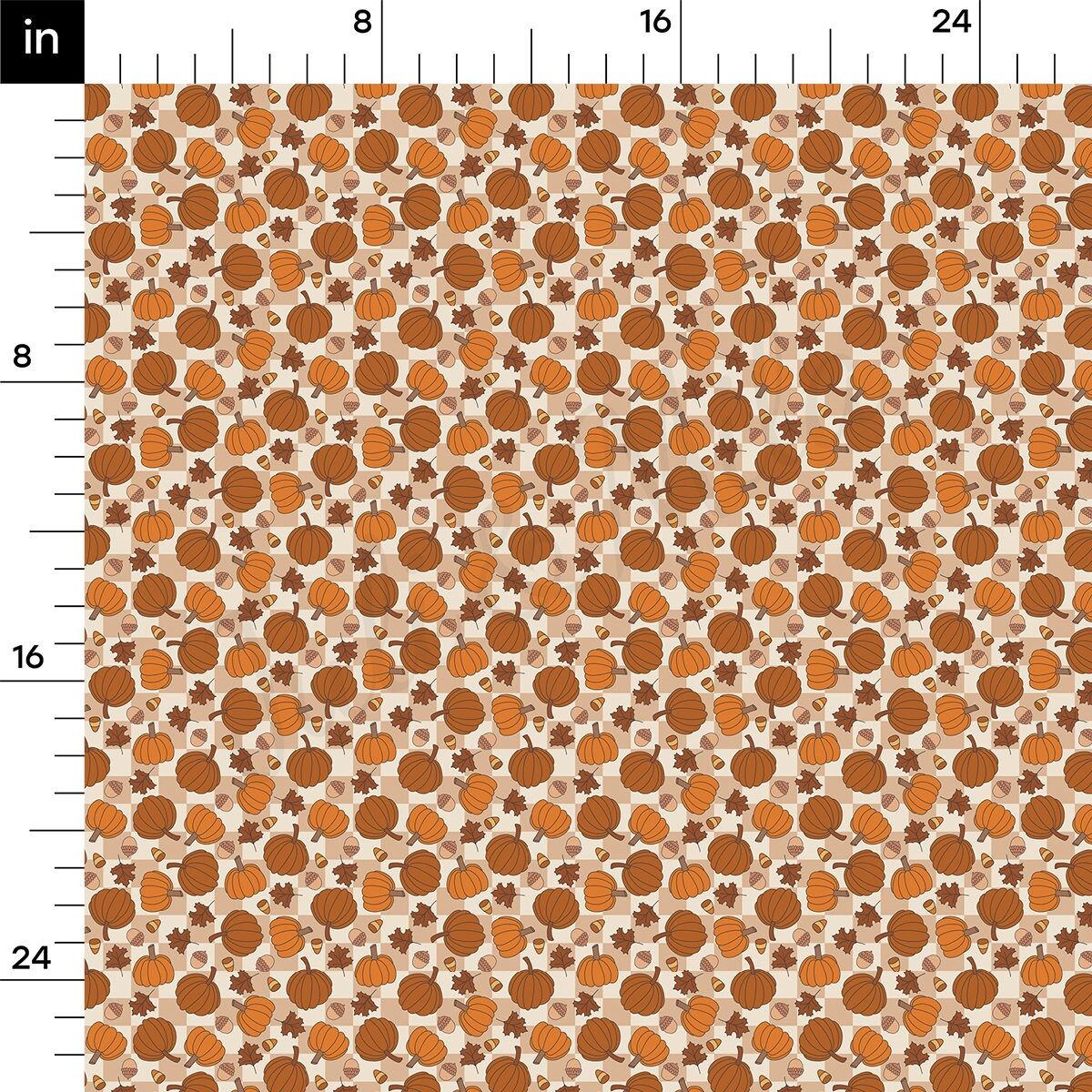 Rib Knit Fabric RBK2714 Pumpkin