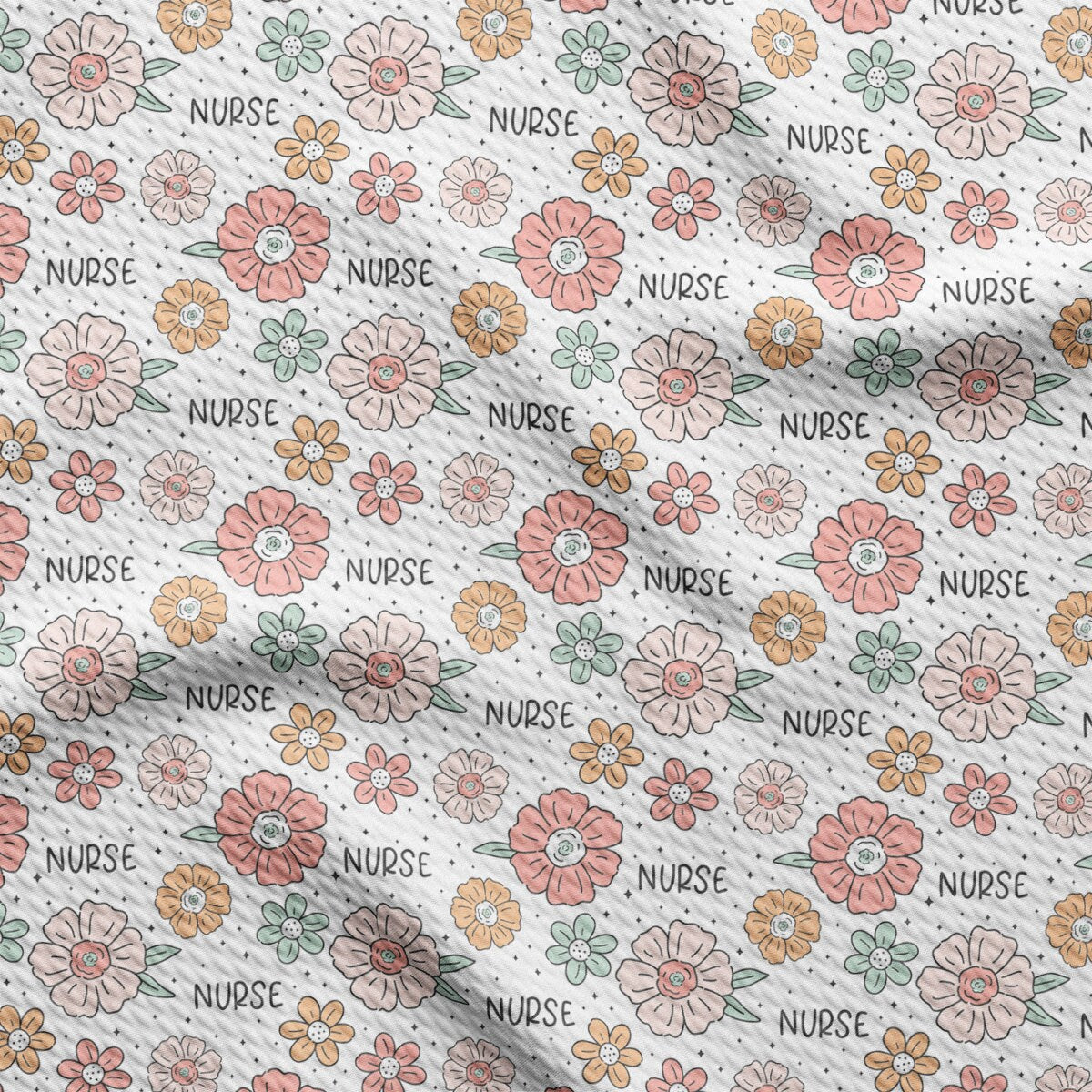 a close up of a flower pattern on a white background