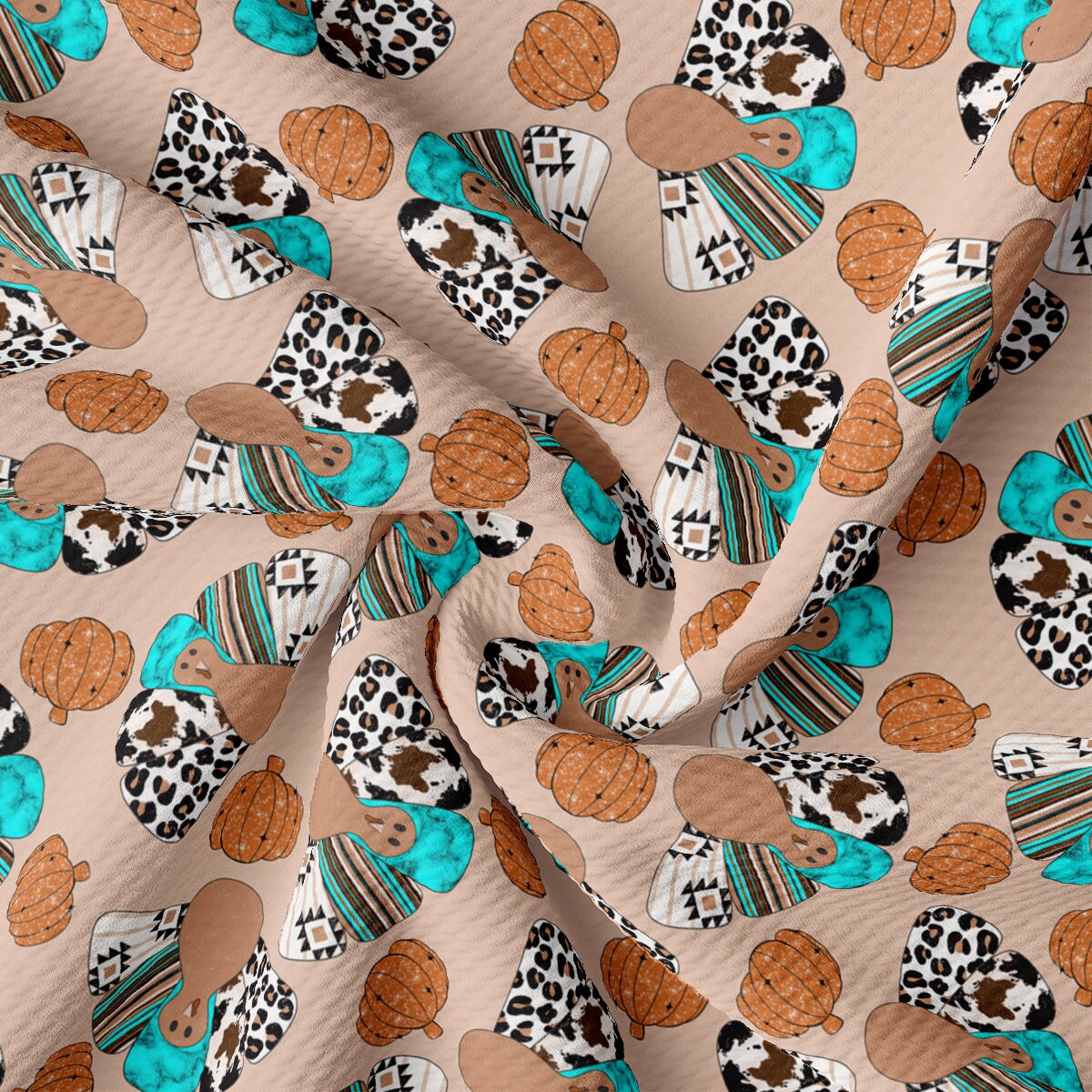 an animal print fabric with a leopard print on it