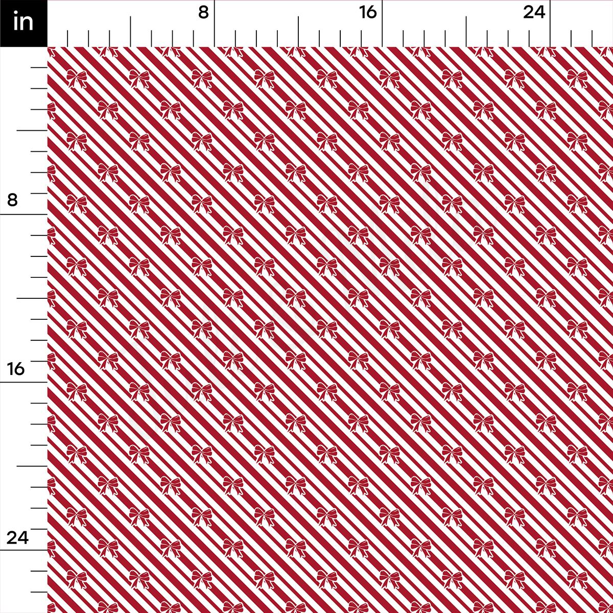 a red and white striped pattern with numbers on it