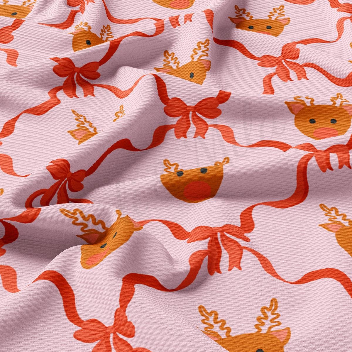 a close up of a pink and orange fabric