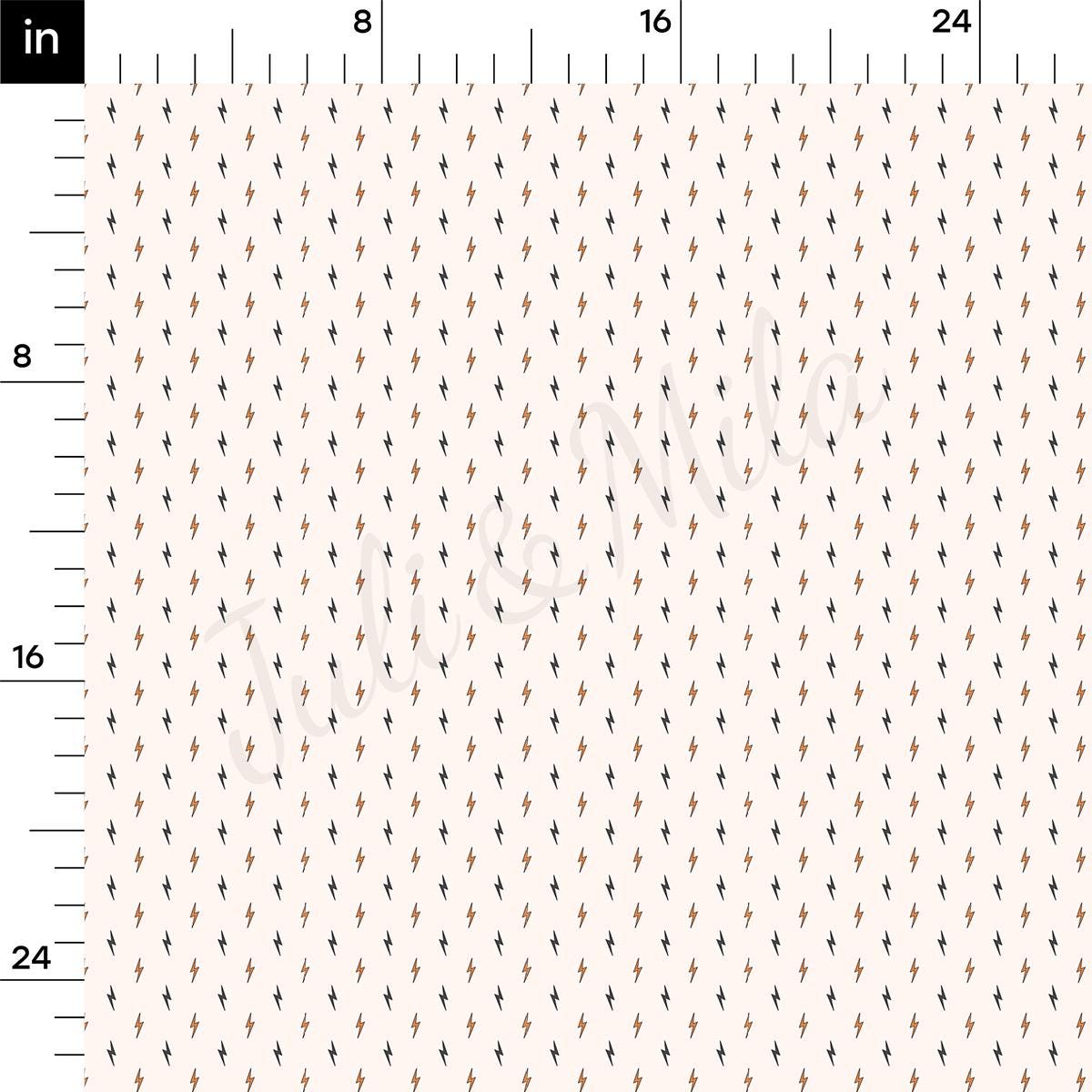 a ruler with an image of a pattern on it