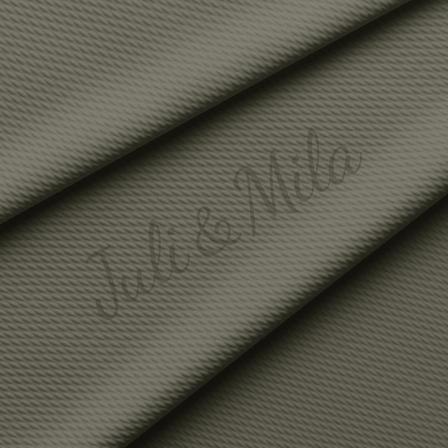 Army Green Liverpool Bullet Textured Fabric