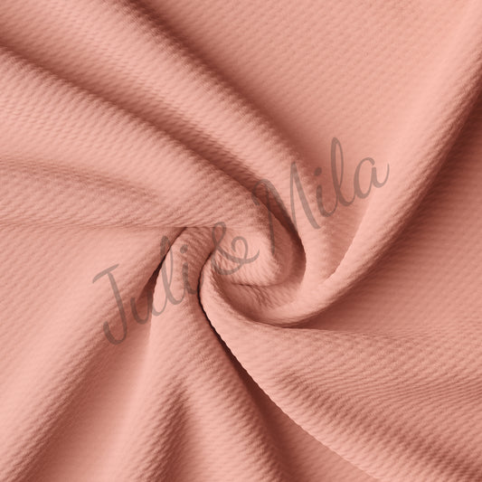 Salmon Liverpool Bullet Textured Fabric