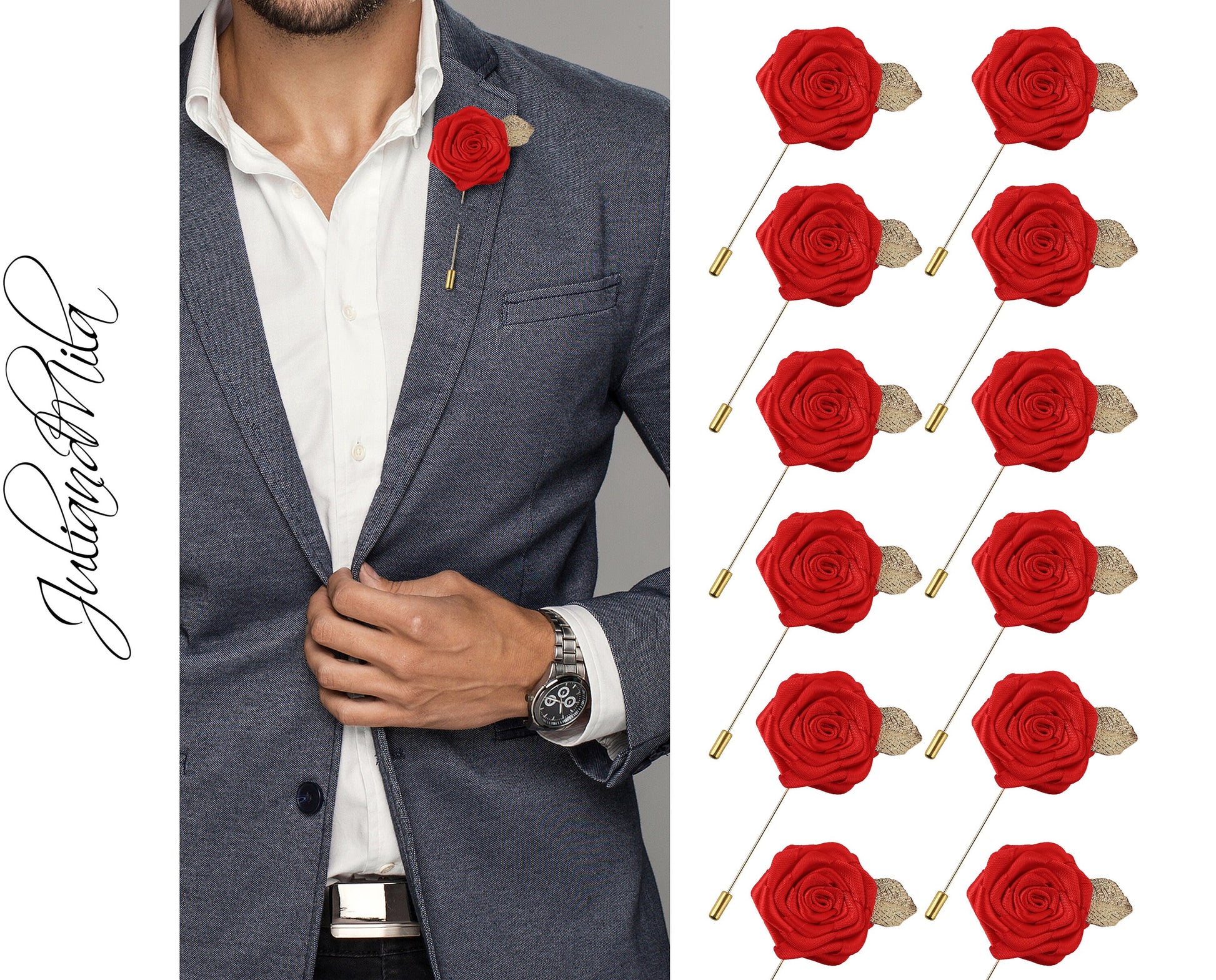 Boutonniere & Lapel Flower Pin Guide