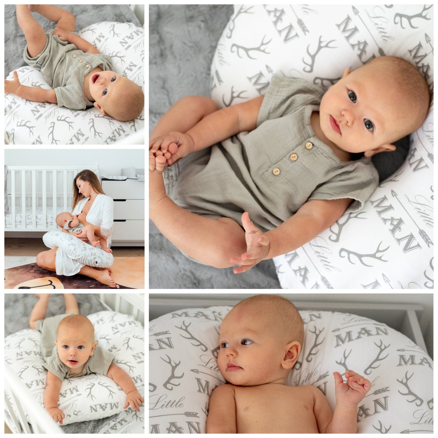 JLIKA Baby Blankets for Boys  - Swaddle Newborn Receiving Minky Blanket Boy  (Little Man), Blankets for boys