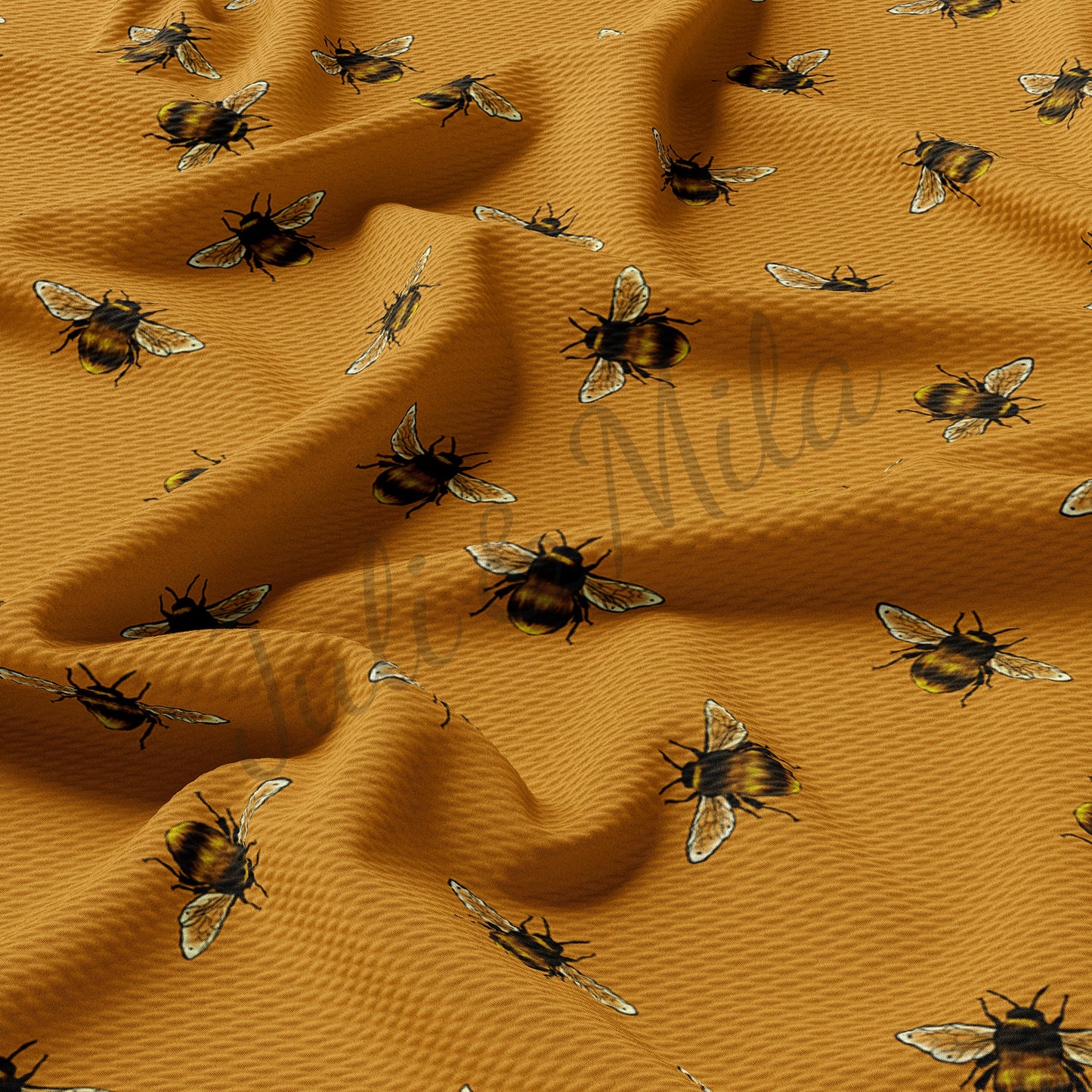 Bees Bullet Fabric AA268