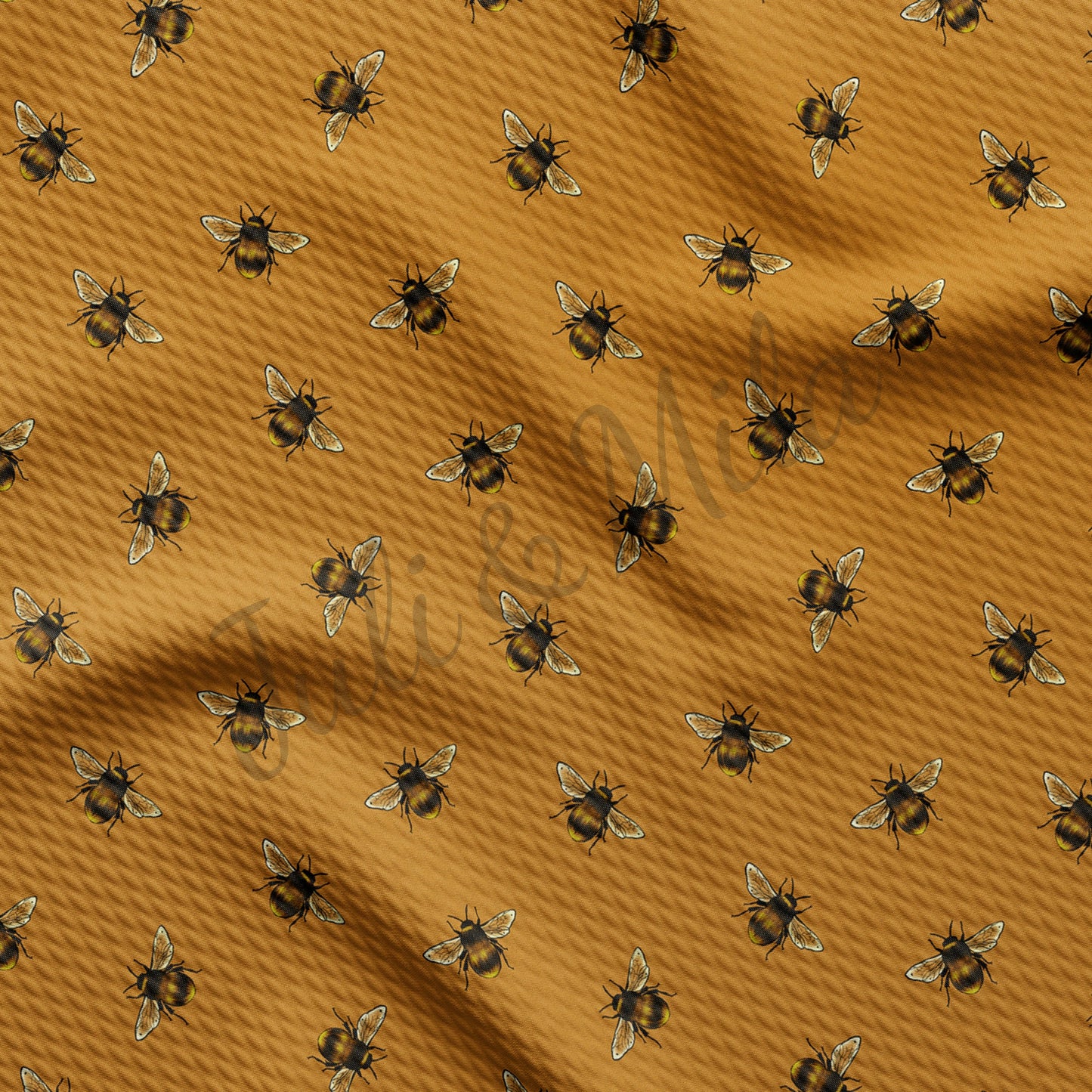 Bees Bullet Fabric AA268