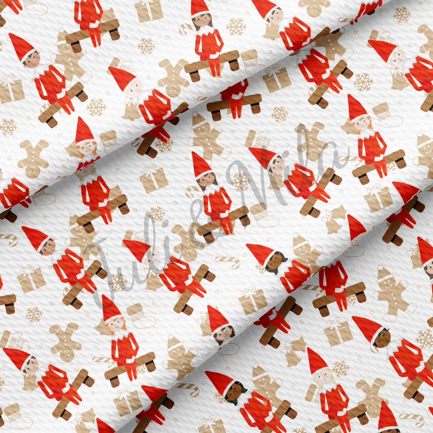 Christmas Bullet Fabric AC16