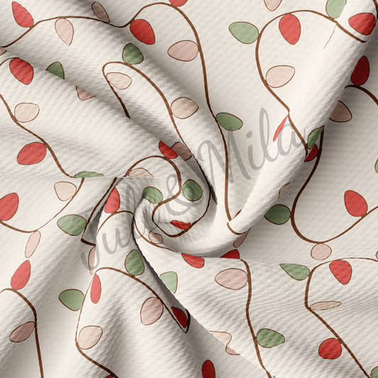 Christmas 100% Cotton Fabric By the Yard Printed in USA Cotton Sateen -  Cotton CTN1954