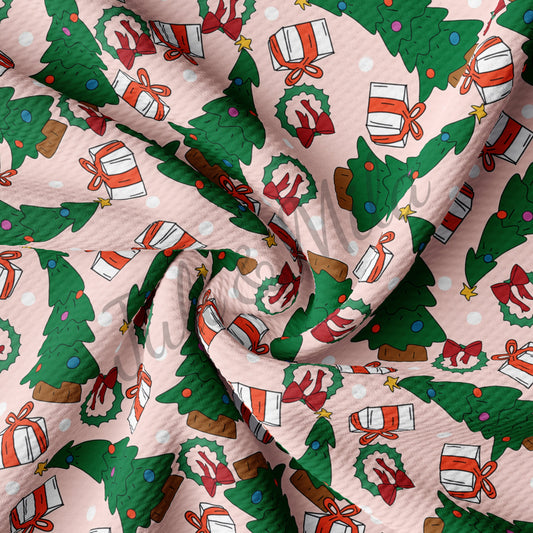 Christmas Tree Bullet Fabric AC36