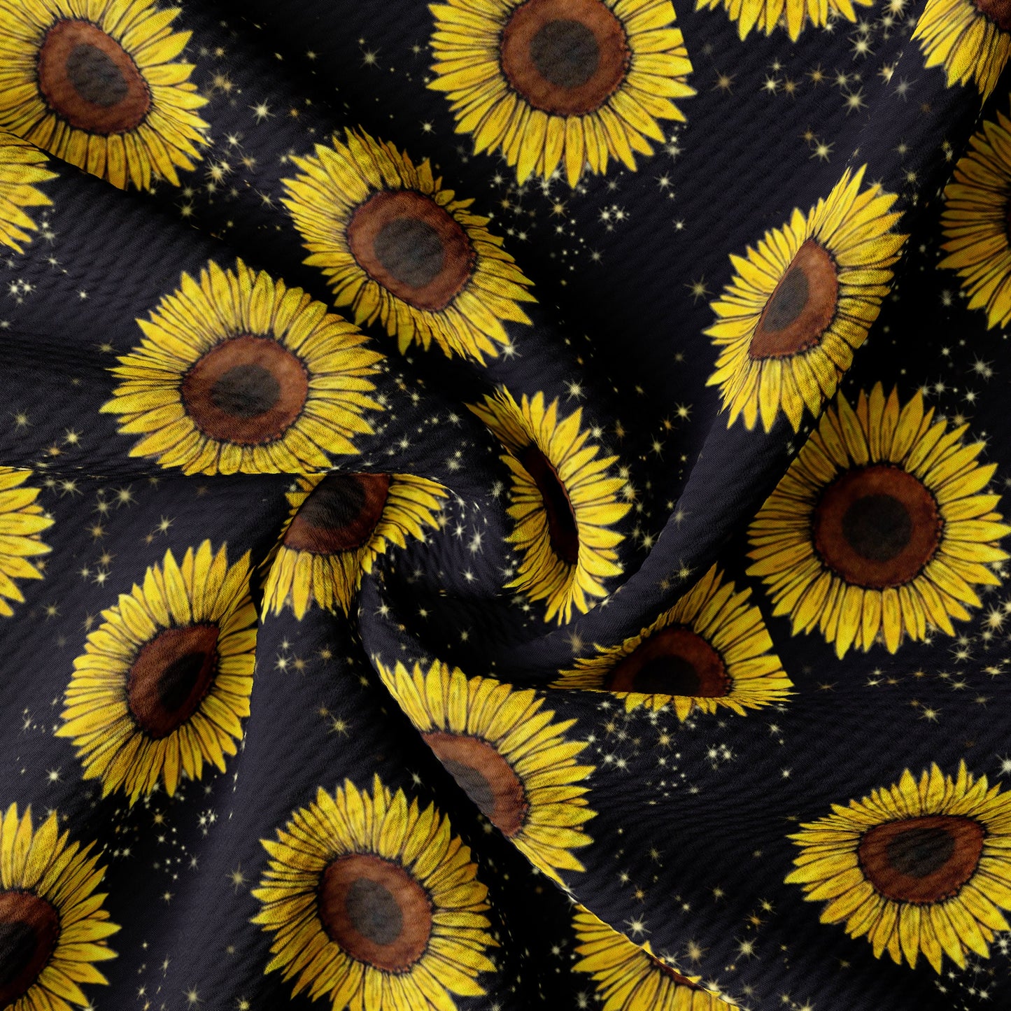 Sunflowers Fall Bullet Fabric AA264