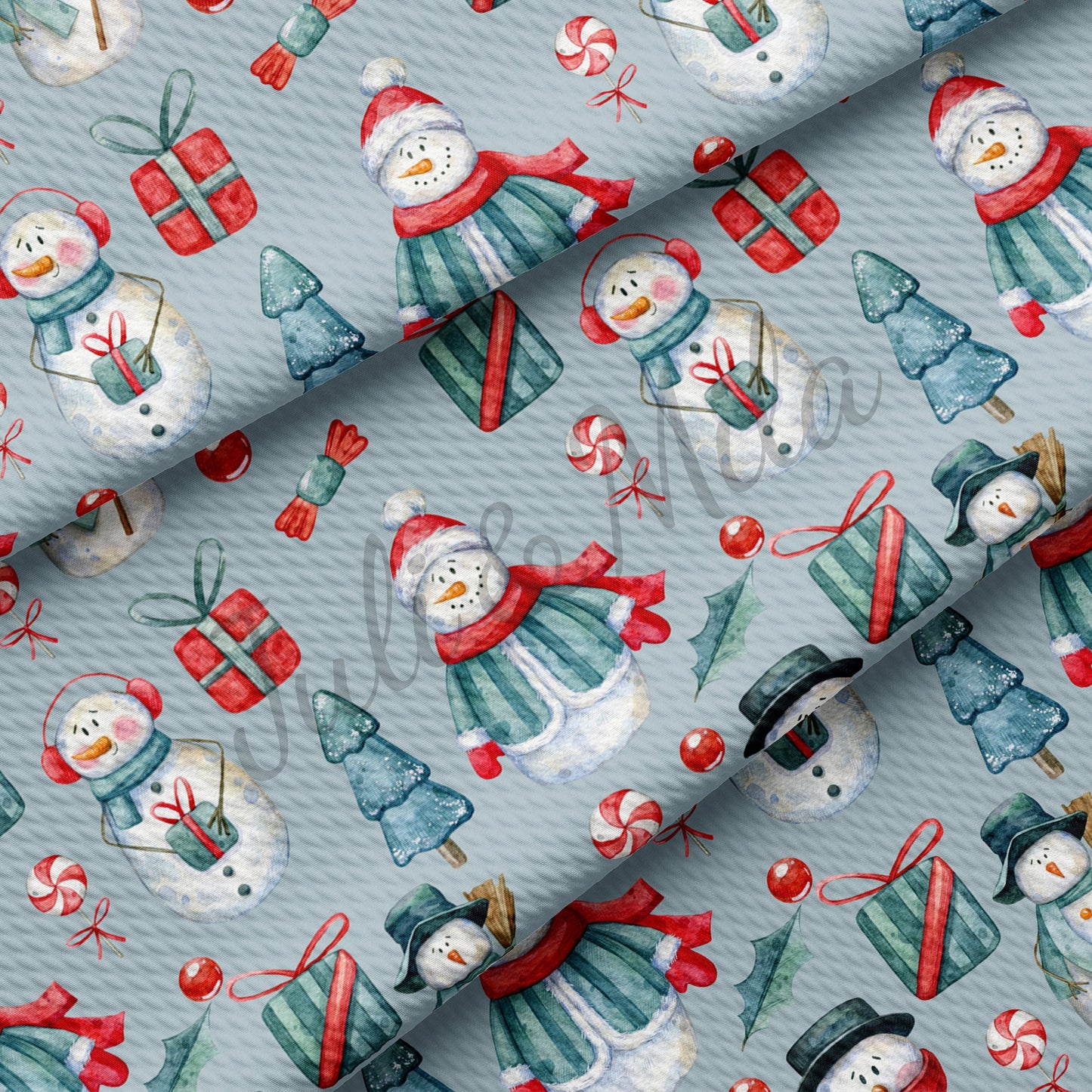 Christmas Bullet Fabric AC117