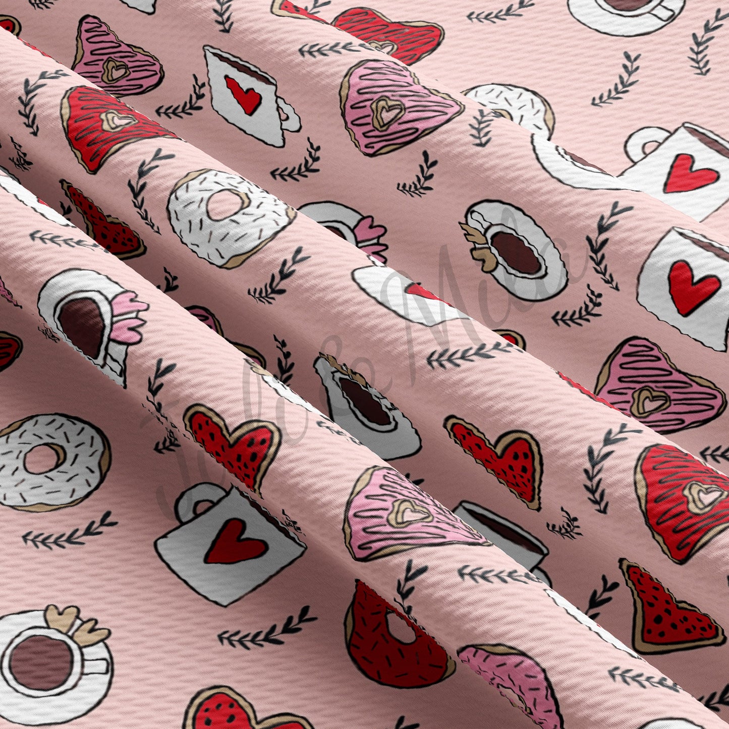 Valentine's Day Bullet Fabric VD49