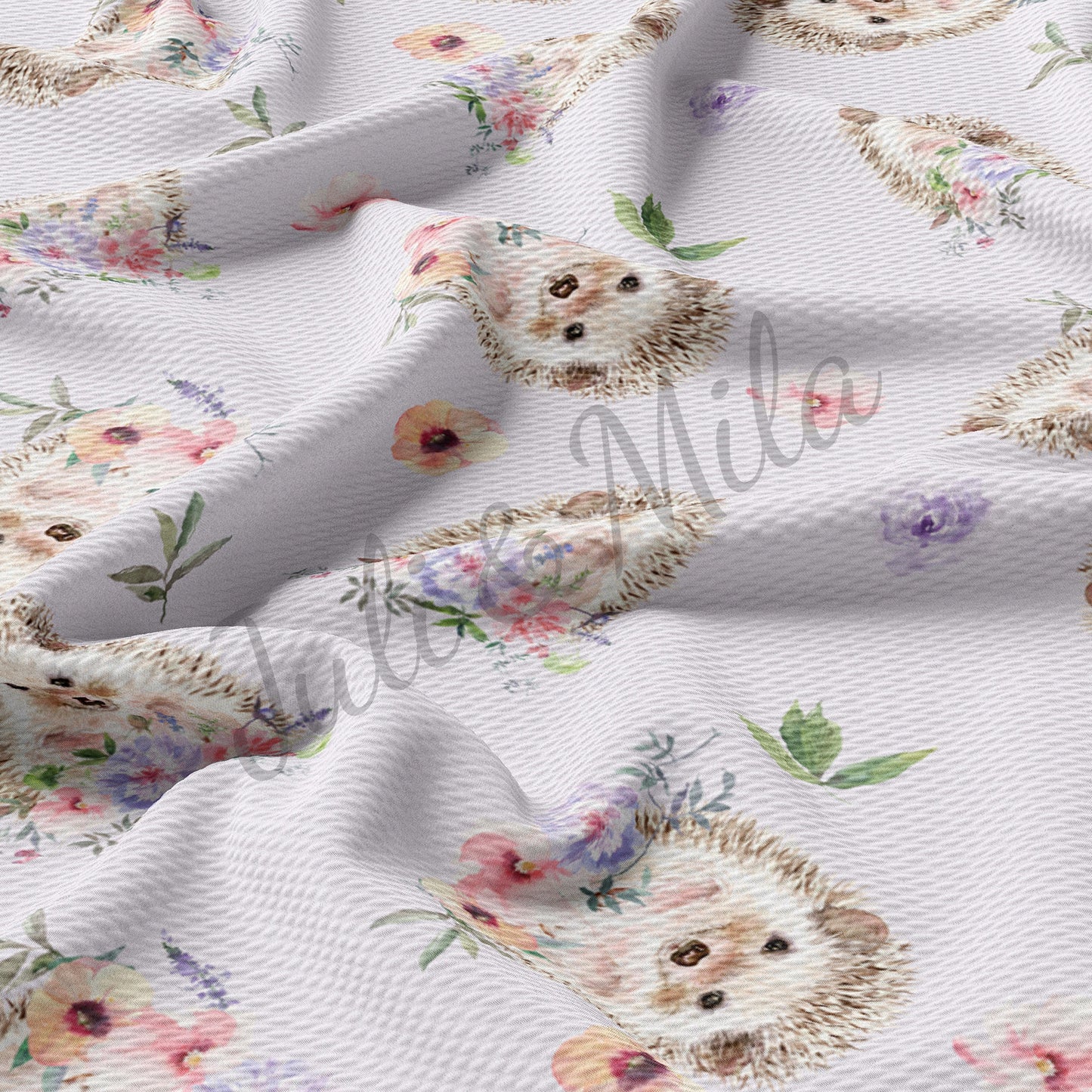 Bullet Textured Fabric Floral106