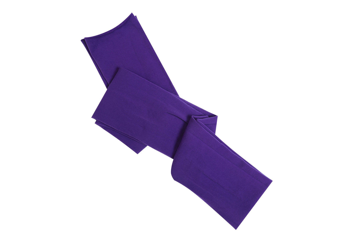 Plum Nylon Stretch Fabric Strips 3" x 44" for Bow Making Make Your Own Headbands Wholesale Nylon Strips DIY Fabric for Bow