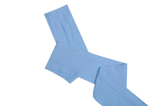 Baby Blue Stretch Braided Nylon Stretch Fabric Strips 3" x 44"