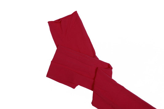 Red Nylon Stretch Fabric Strips 3" x 44" for Bow Making Make Your Own Headbands Wholesale Nylon Strips DIY Fabric for Bow