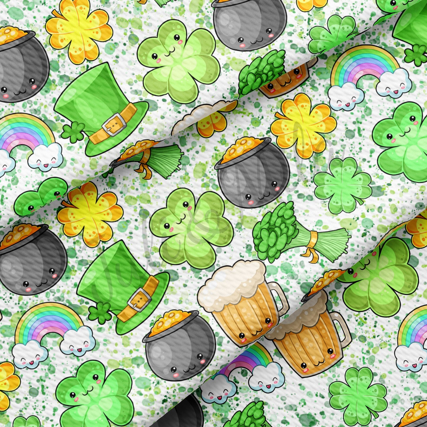 St Patrick’s day Bullet  Fabric Patrick26