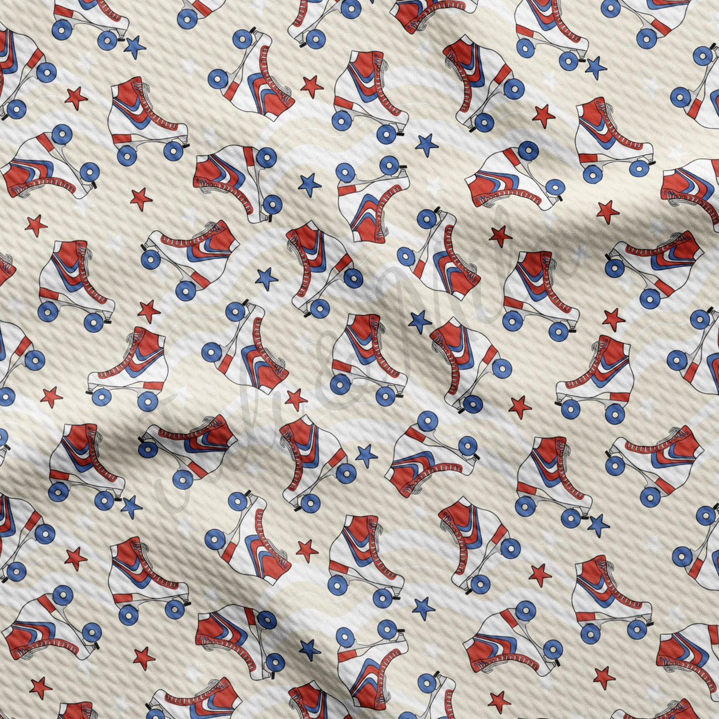 Patriotic  Bullet Fabric AA361