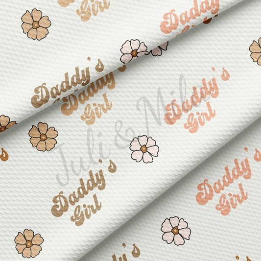 Bullet Fabric AA379 Daddy's Girl