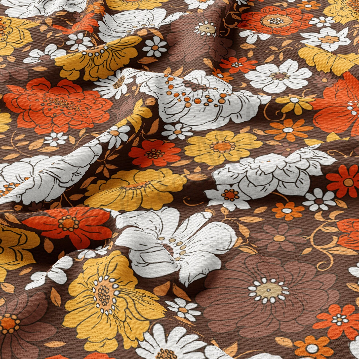 Fall Autumn Bullet Textured Fabric AA748