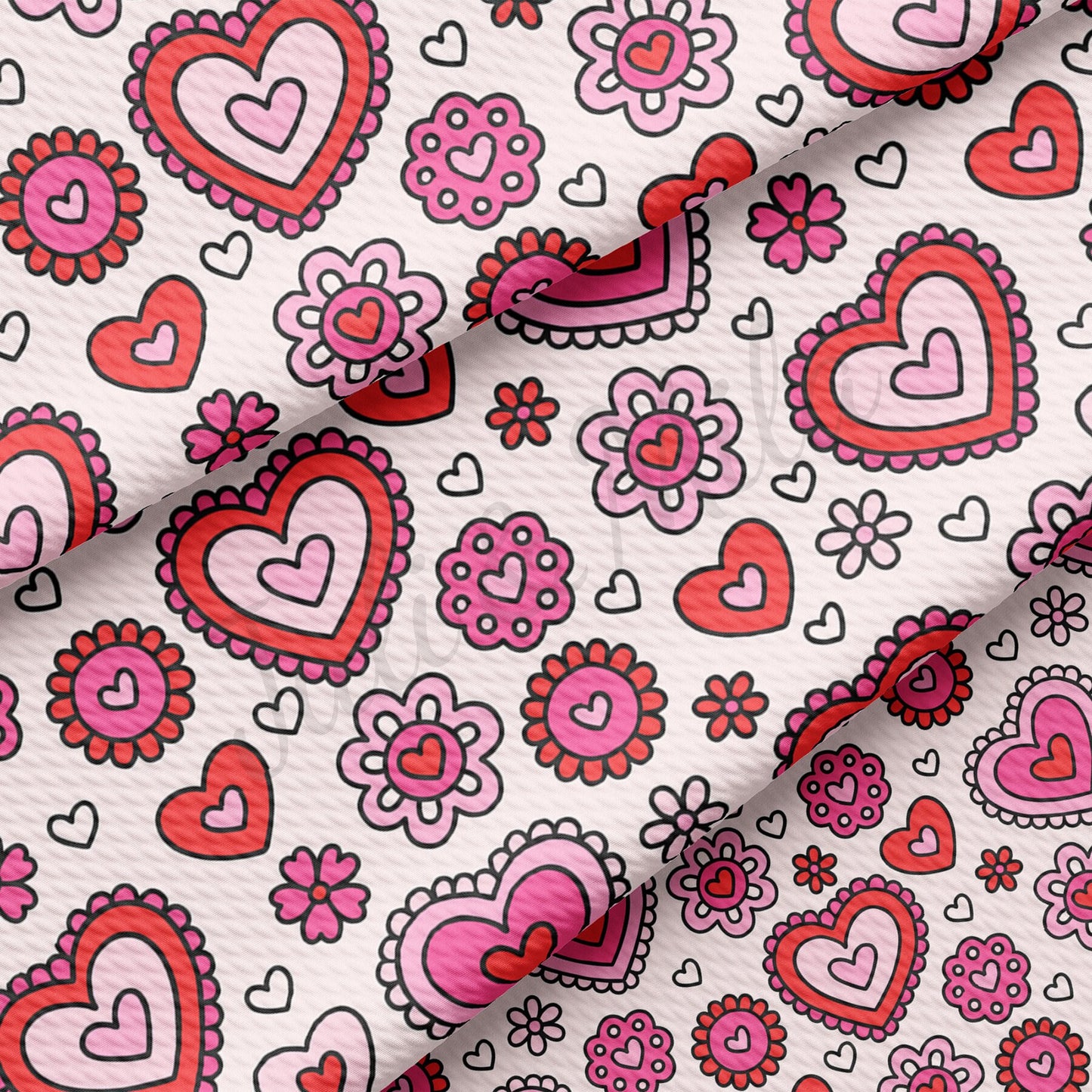 Valentines Day  Bullet Textured Fabric  AA951