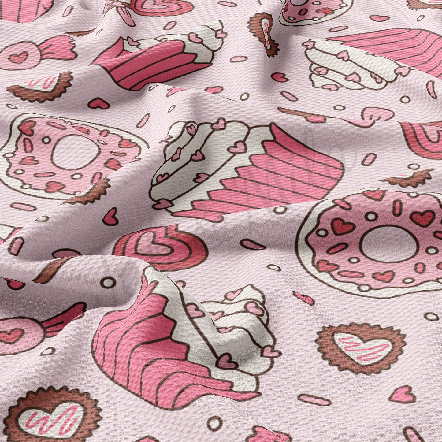 Valentines Day Bullet  Fabric AA1011