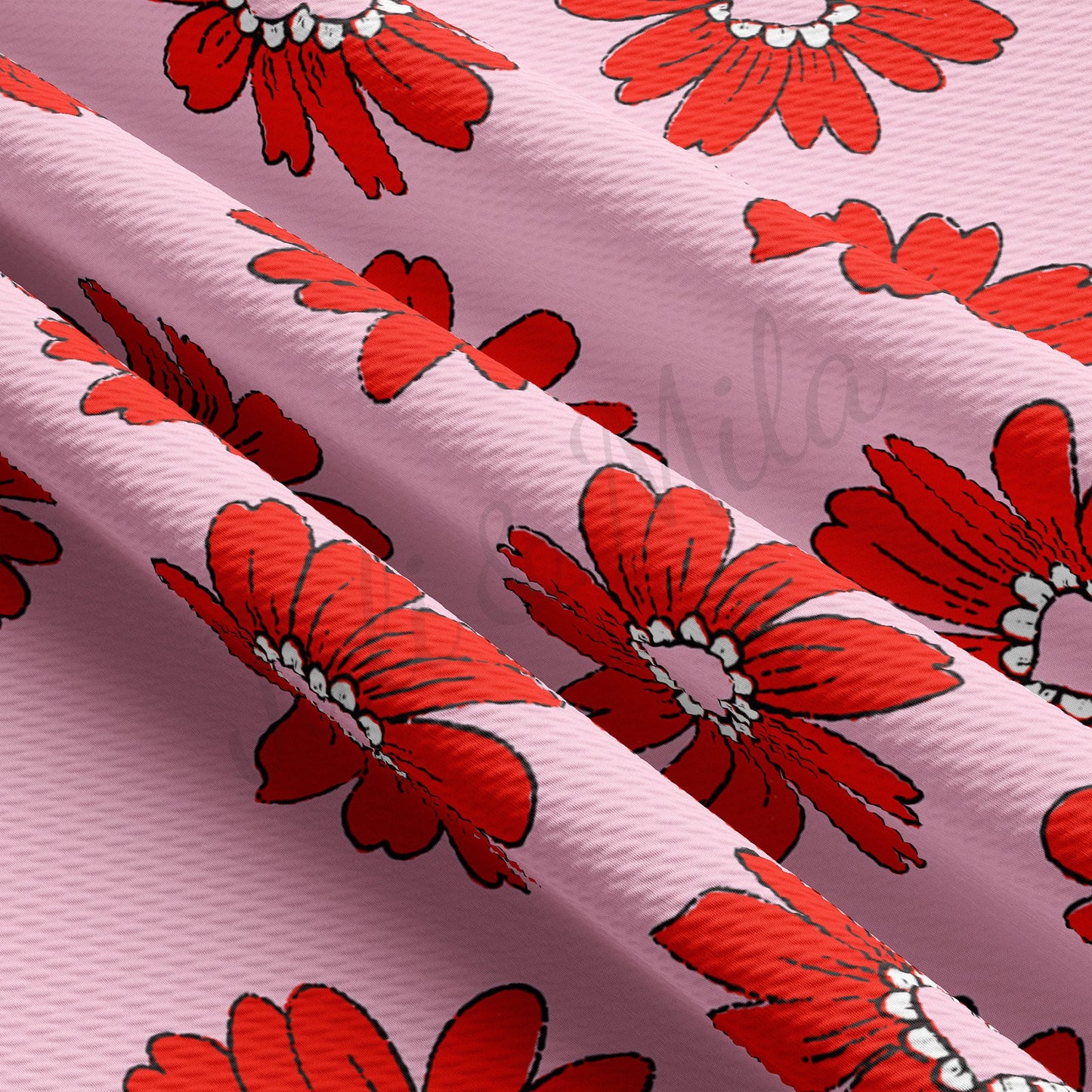 Valentines Day Bullet Textured Fabric  AA1019